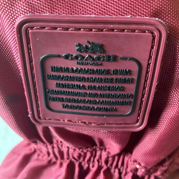 Coach: Sage (A9177) Red Winter Boots- 8 - Picture 2 of 16